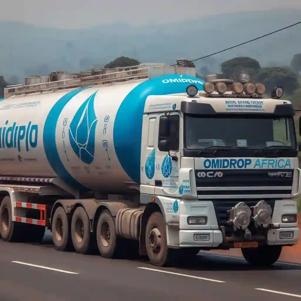 Omidrop Africa water tanker